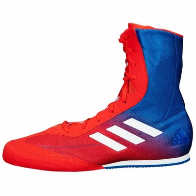 red adidas boxing boots